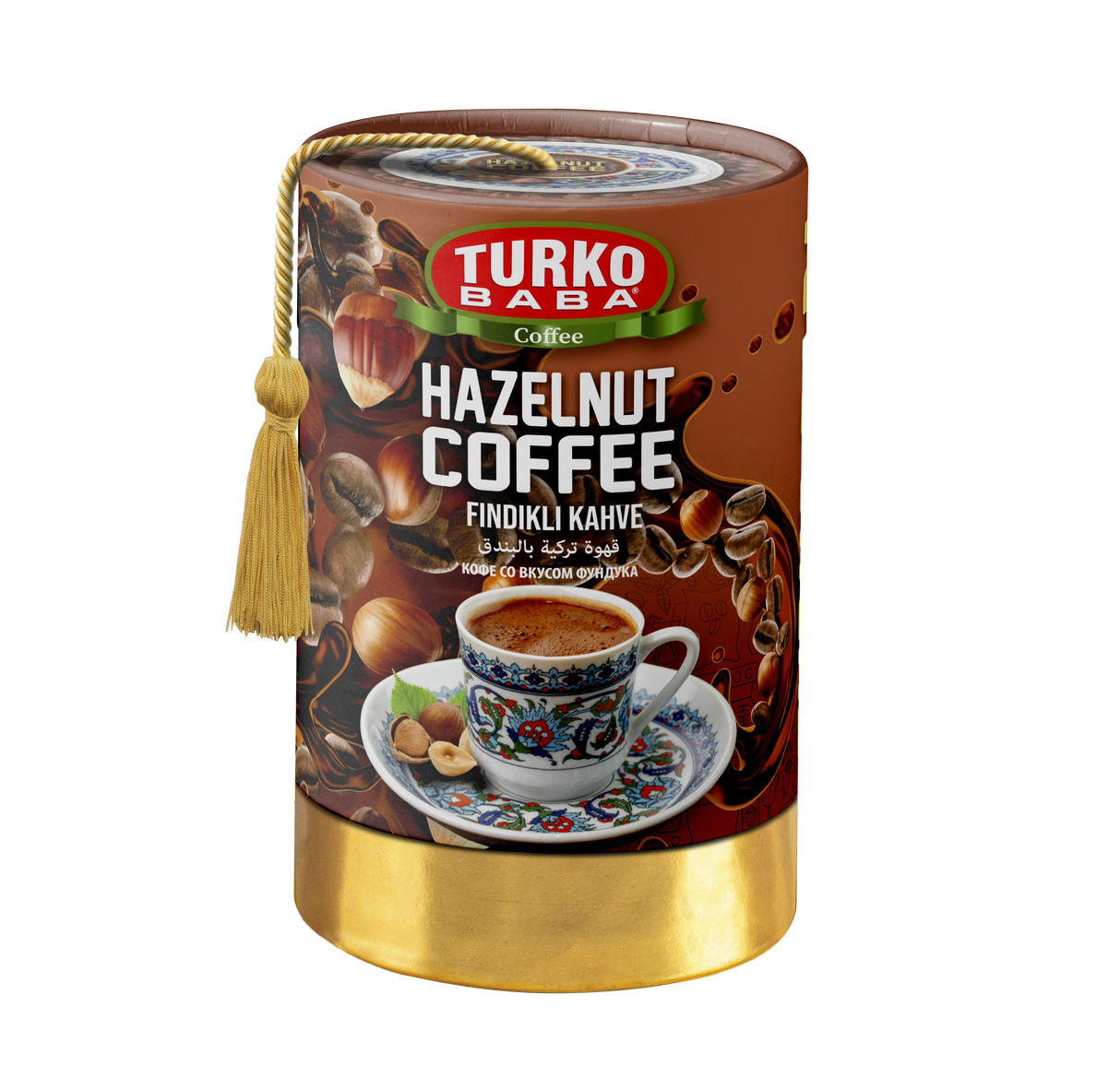 Professional Hazelnut Flavored Instant Coffee Mix - 6 x 200g
