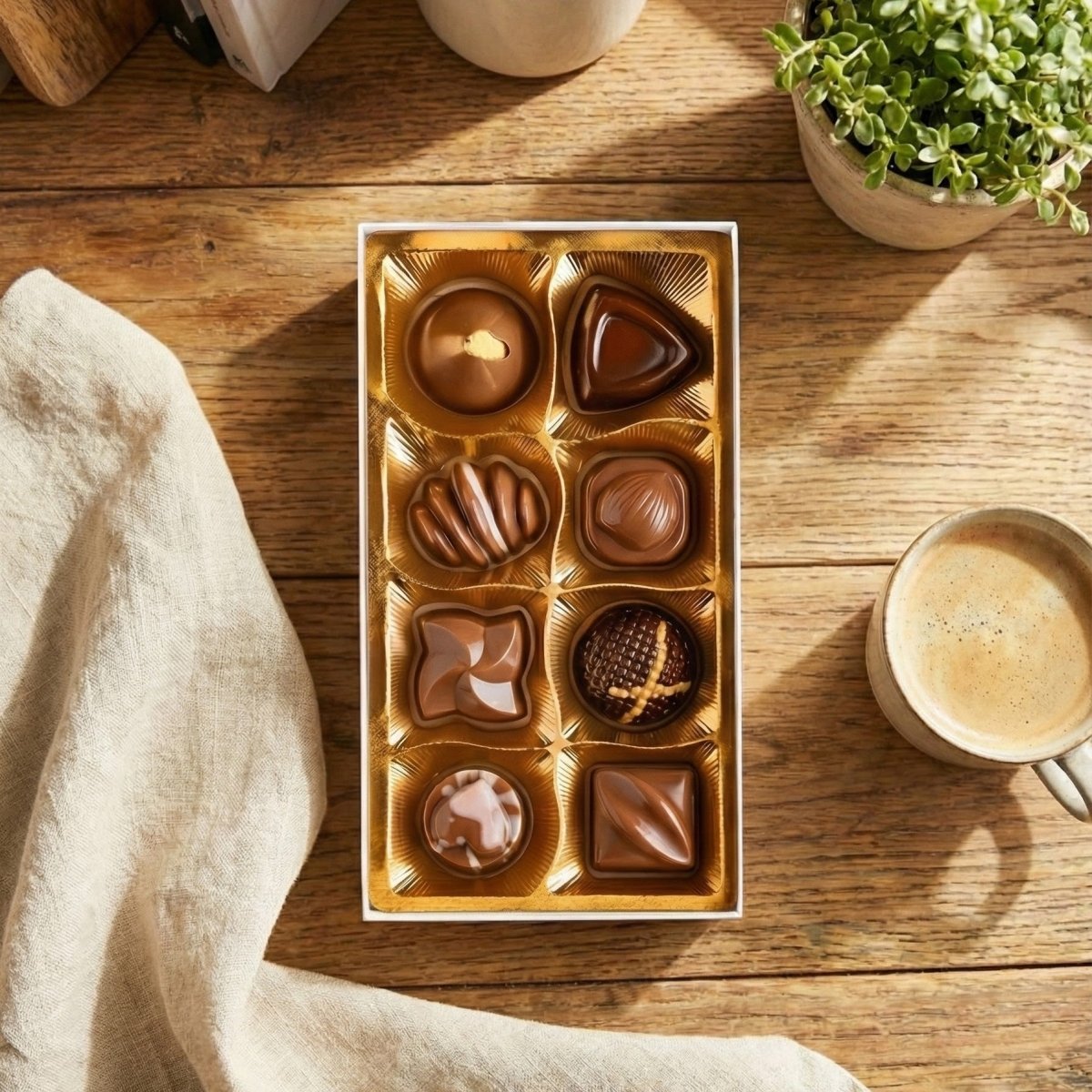 Artisan Premium Assorted Mini Chocolate Pralines - 24 Pieces x 80g