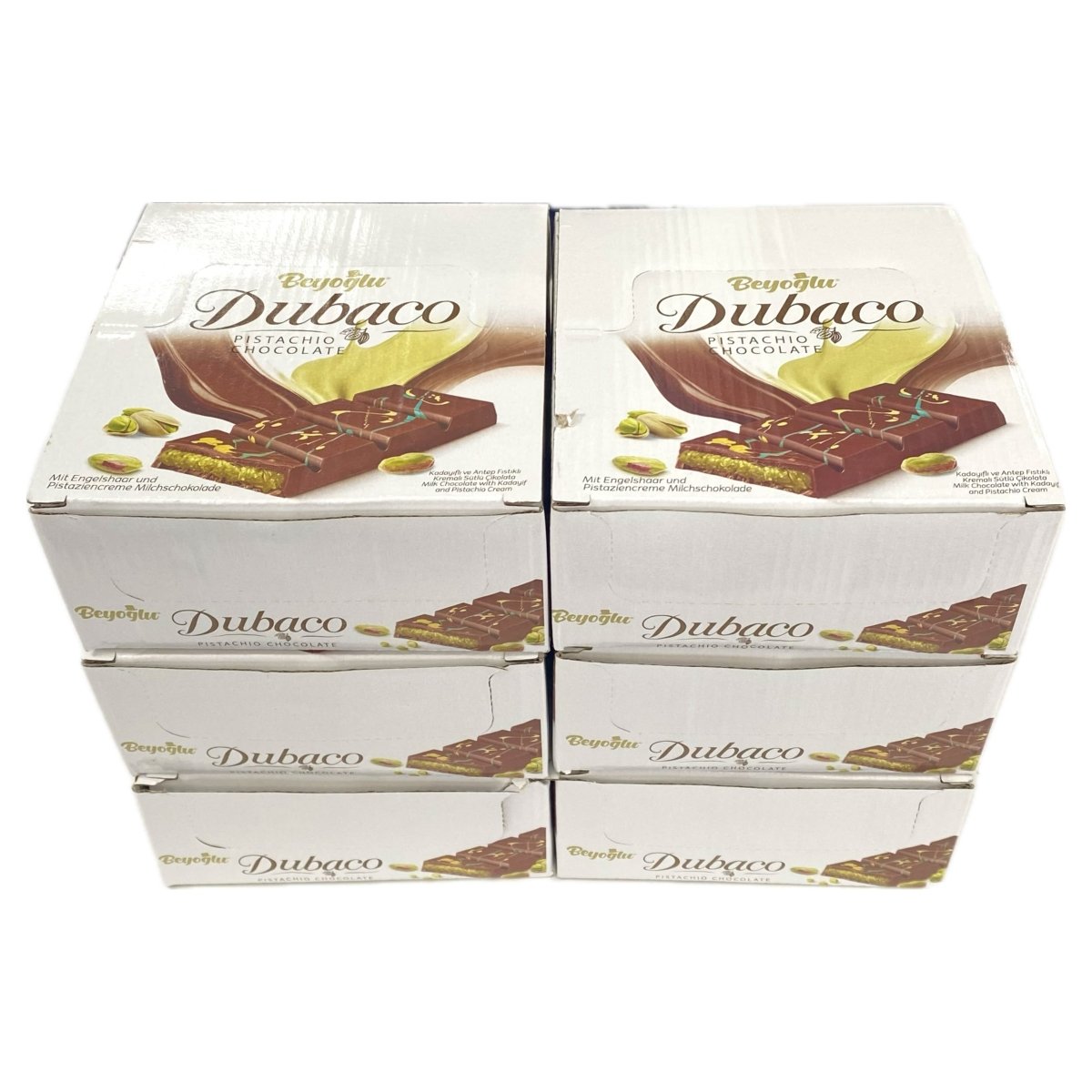 Dubaco Crispy Kadayif Dubai Chocolate - 36 Pieces x 200 gr