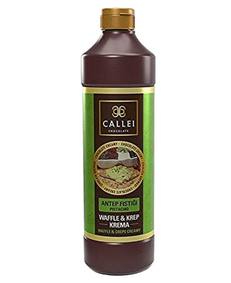 Antep Pistachio Sauce with 6% Pistachio - 1 kg x 8 Bottles