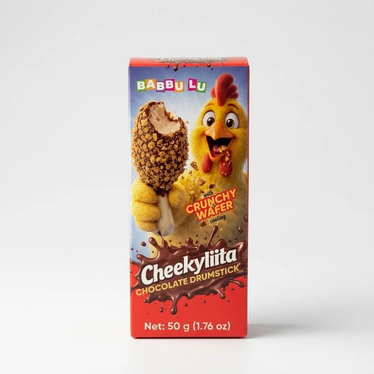 Cheekyliita Chocolate Drumstick - 96 Packs x 50g - Aladdin Business
