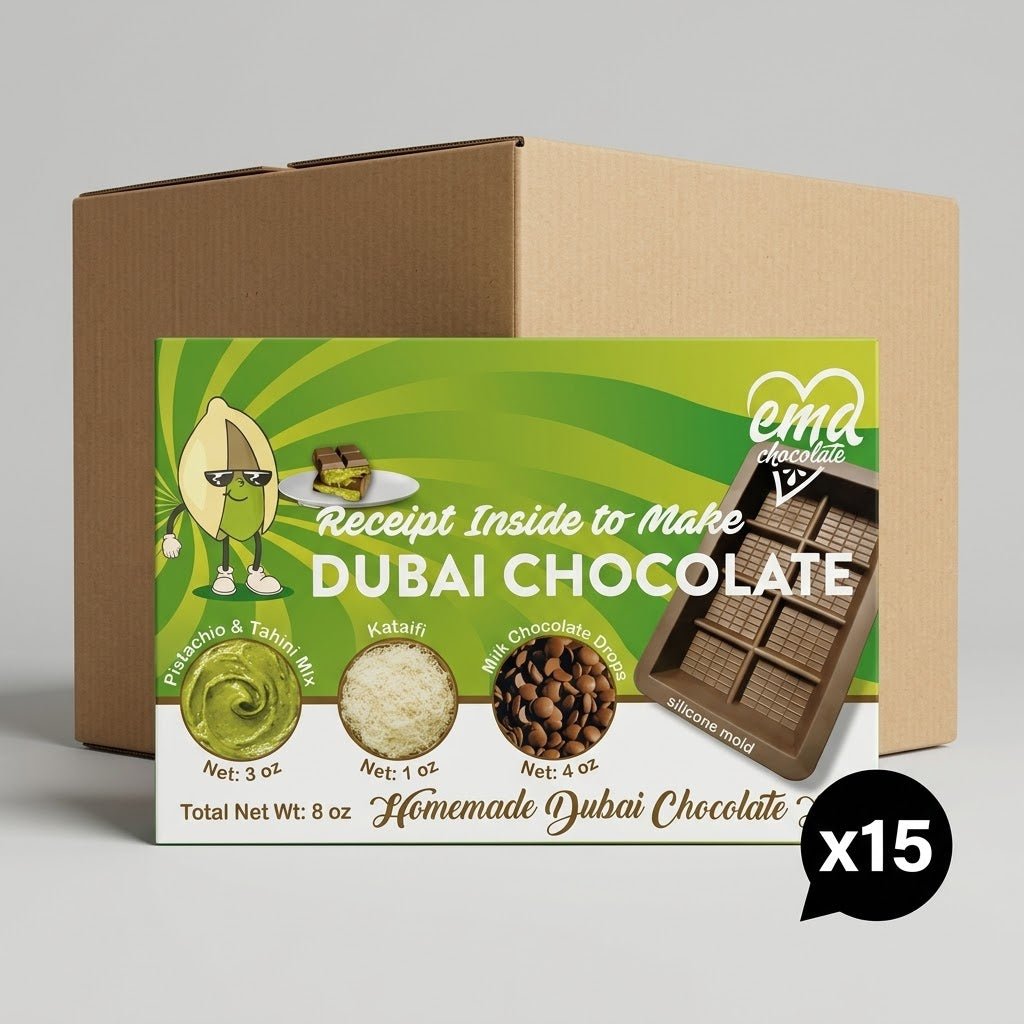Dubai Chocolate Preparation Pack - All in One DIY Preparation Kit - Aladdin Business
