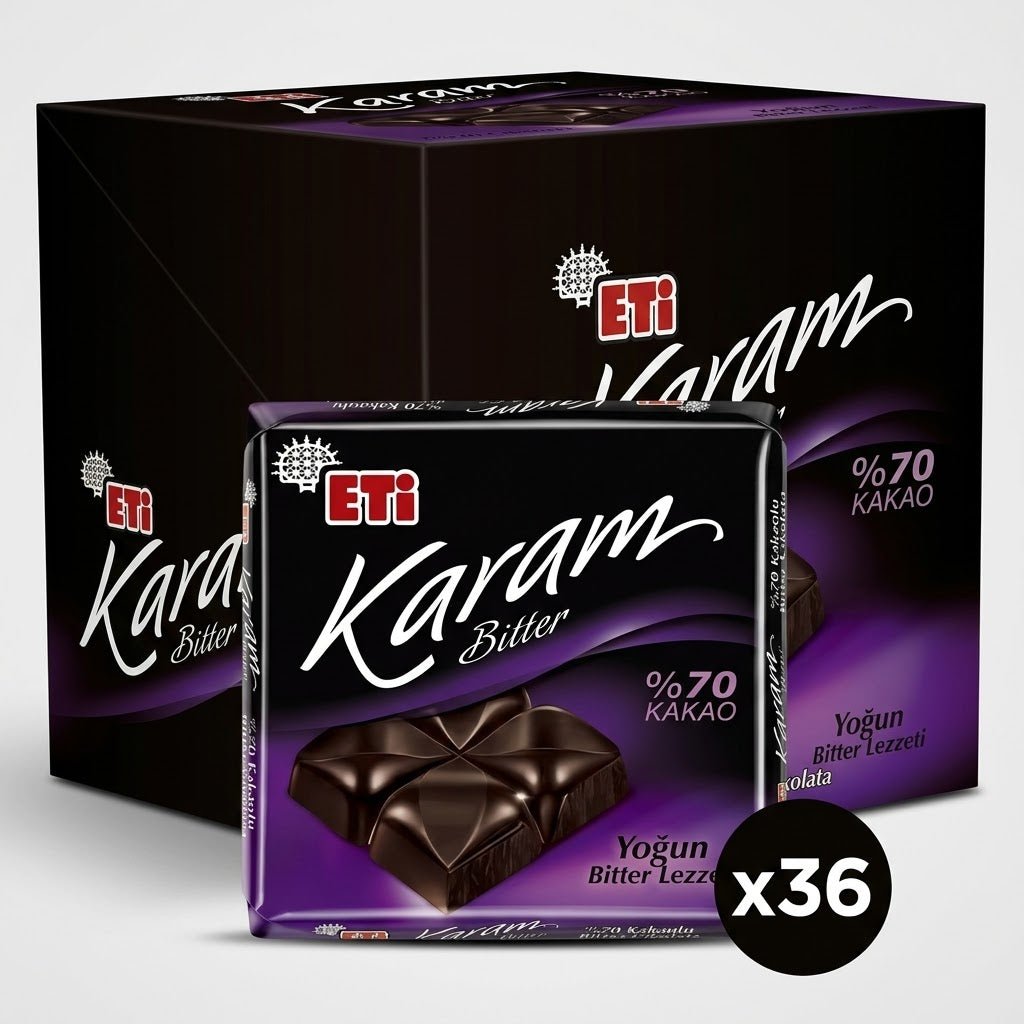 Eti Karam 70% Cocoa Dark Chocolate 60g - Aladdin Business