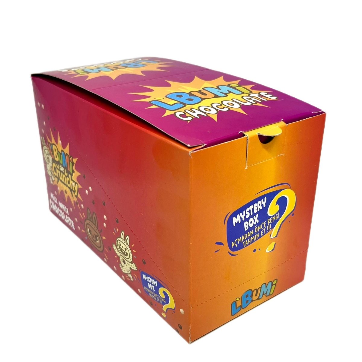 L'bumi de Marbly Mystery-Fill White Chocolate Bunny - 96 Pieces x 28g