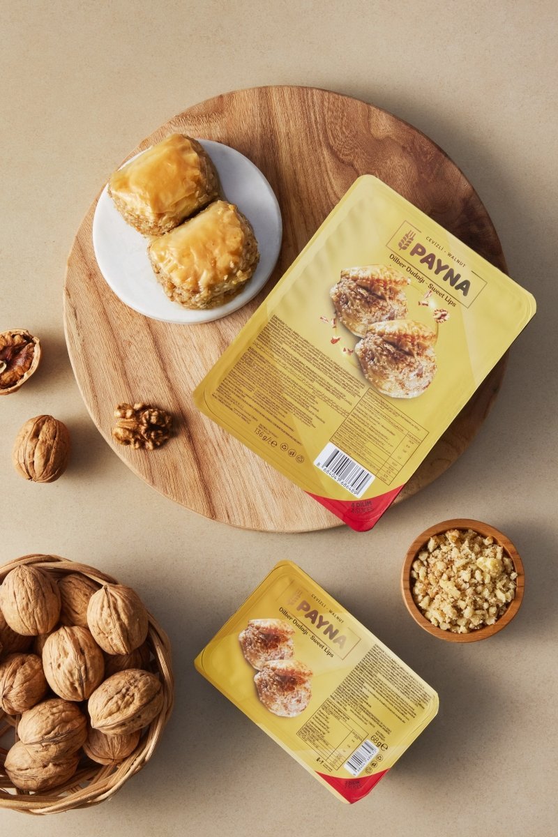 Packaged Dilber Baklava with Walnut - 4 Slices - Aladdin Business