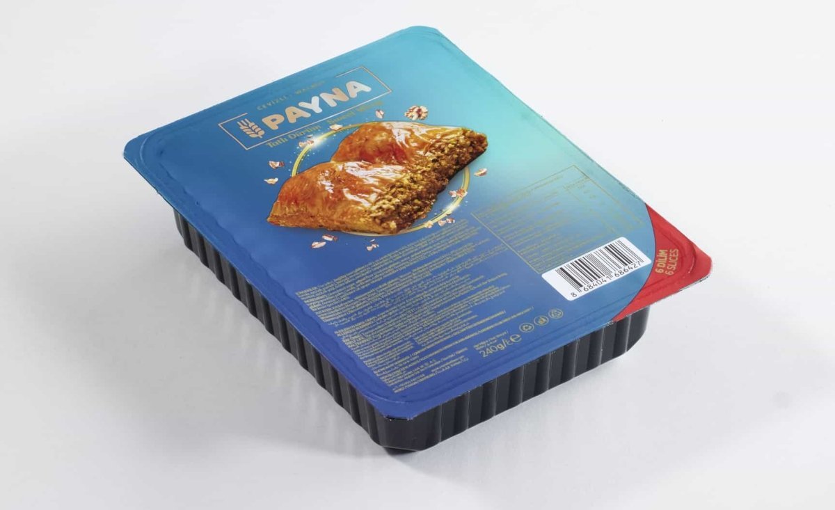 Packaged Roll Baklava with Walnut - 6 Slices - Aladdin Business