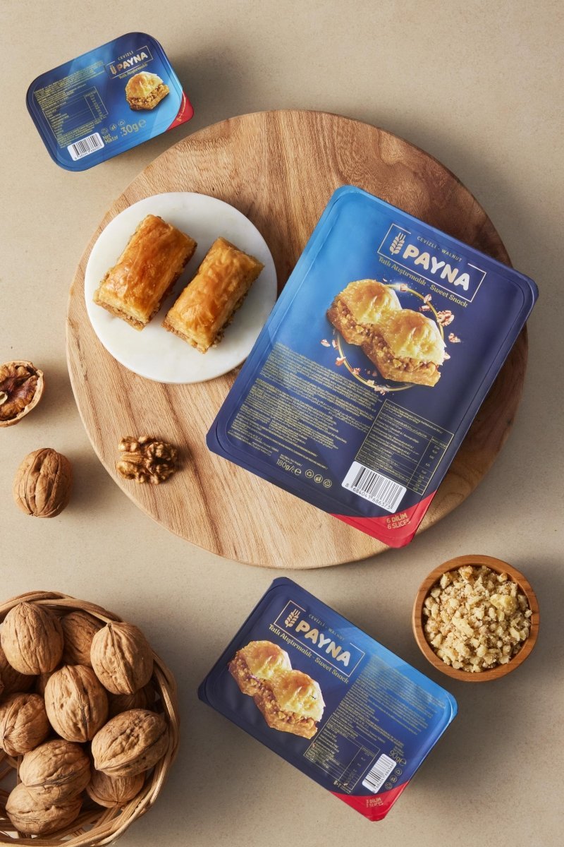 Packaged Walnut Baklava - 6 Slices - Aladdin Business