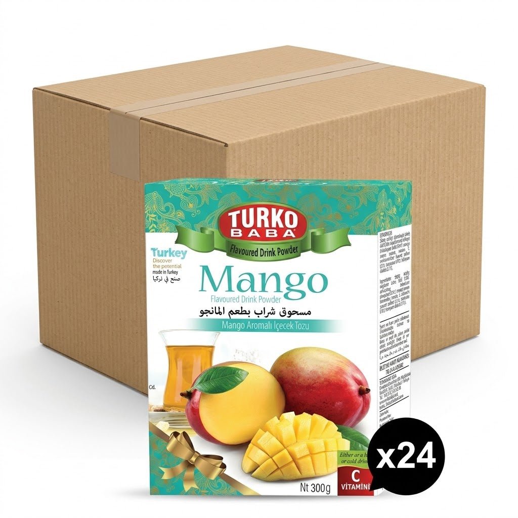 TURKOBABA Instant Mango Flavored Drink Mix - 300g - Aladdin Business