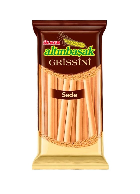 Altinbasak Grissini Plain Breadsticks - 125g x 12 Pieces