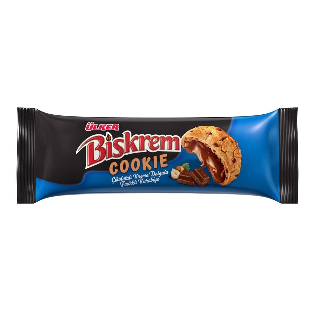 Biskrem Cookies with Chocolate Chips - 80g x 18 Pieces