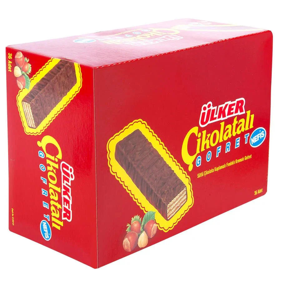 Chocolate Covered Wafers - 36g x 216 Pieces