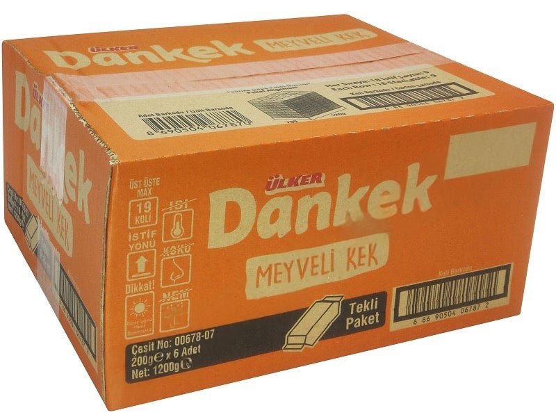 Dankek Fruit Cake - 200g x 6 Packs