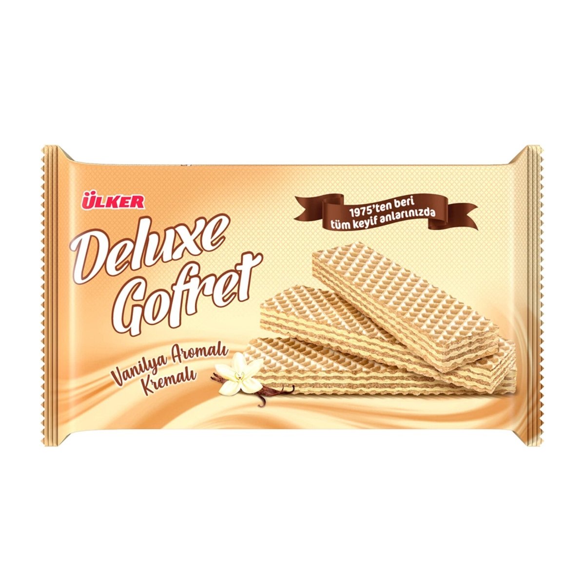 Delux Wafer with Vanlla Cream - 220g x 10 Pieces
