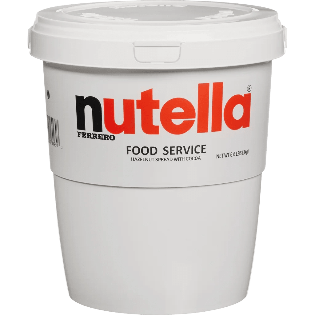 Wholesale Nutella Hazelnut Spread with Cocoa, Foodservice 6.6 lbs Bulk Tub - Aladdin Business