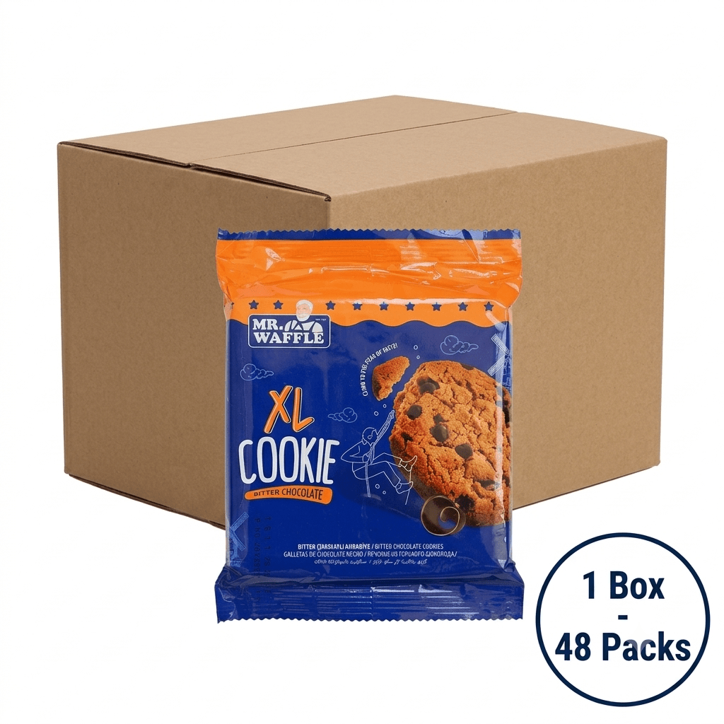 Wholesale XL Cookies - Bitter Chocolate - 1 Case - 48 Packs - Aladdin Business