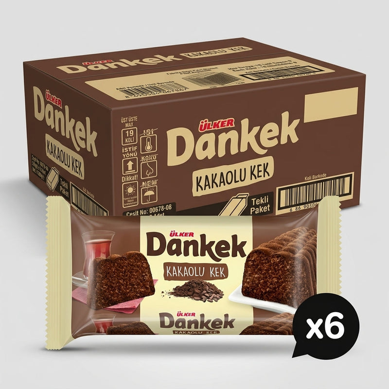 Dankek Chocolate Cake - 200g x 6 Pieces