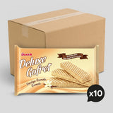 Delux Wafer with Vanlla Cream - 220g x 10 Pieces