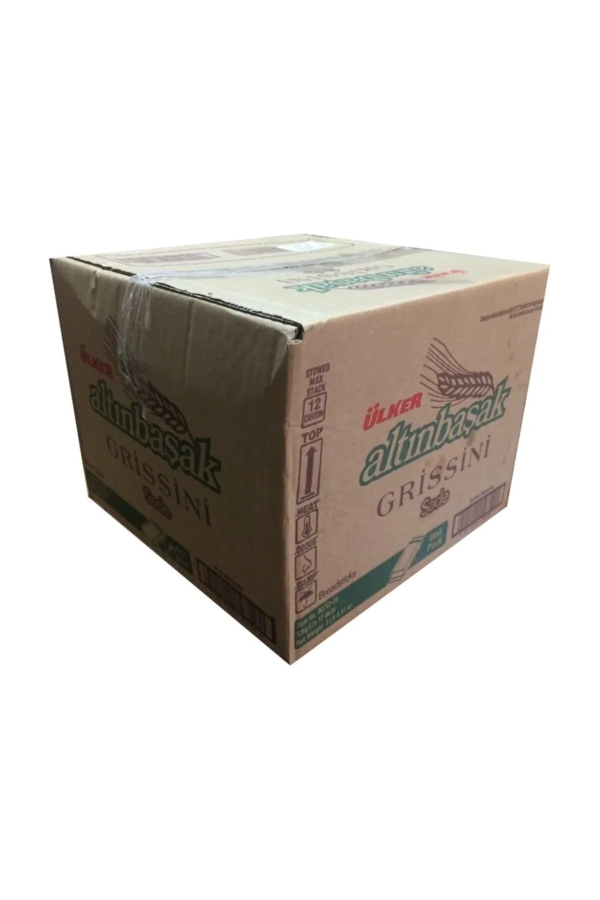 Altinbasak Grissini Plain Breadsticks - 125g x 12 Pieces