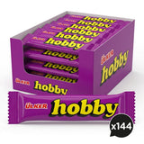 Hobby Chocolate Bar with Hazelnut - 1 Box (144 Pieces)