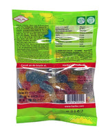 Sour Gummy Worm Candy - 1 Case - 120 Packs x 70g Each