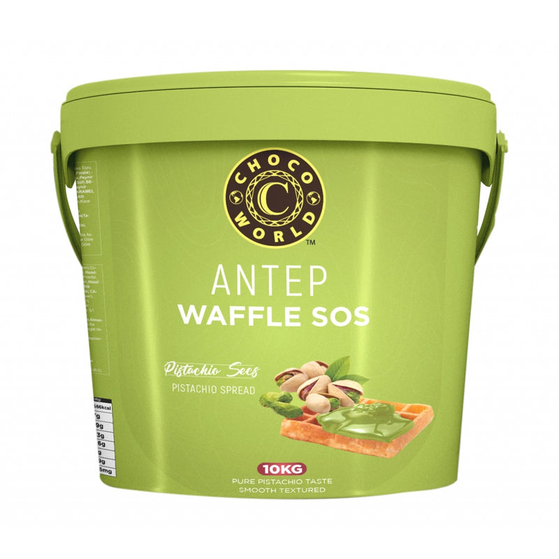 Chocoworld Pistachio Waffle Sauce - Antep Origin | 10kg