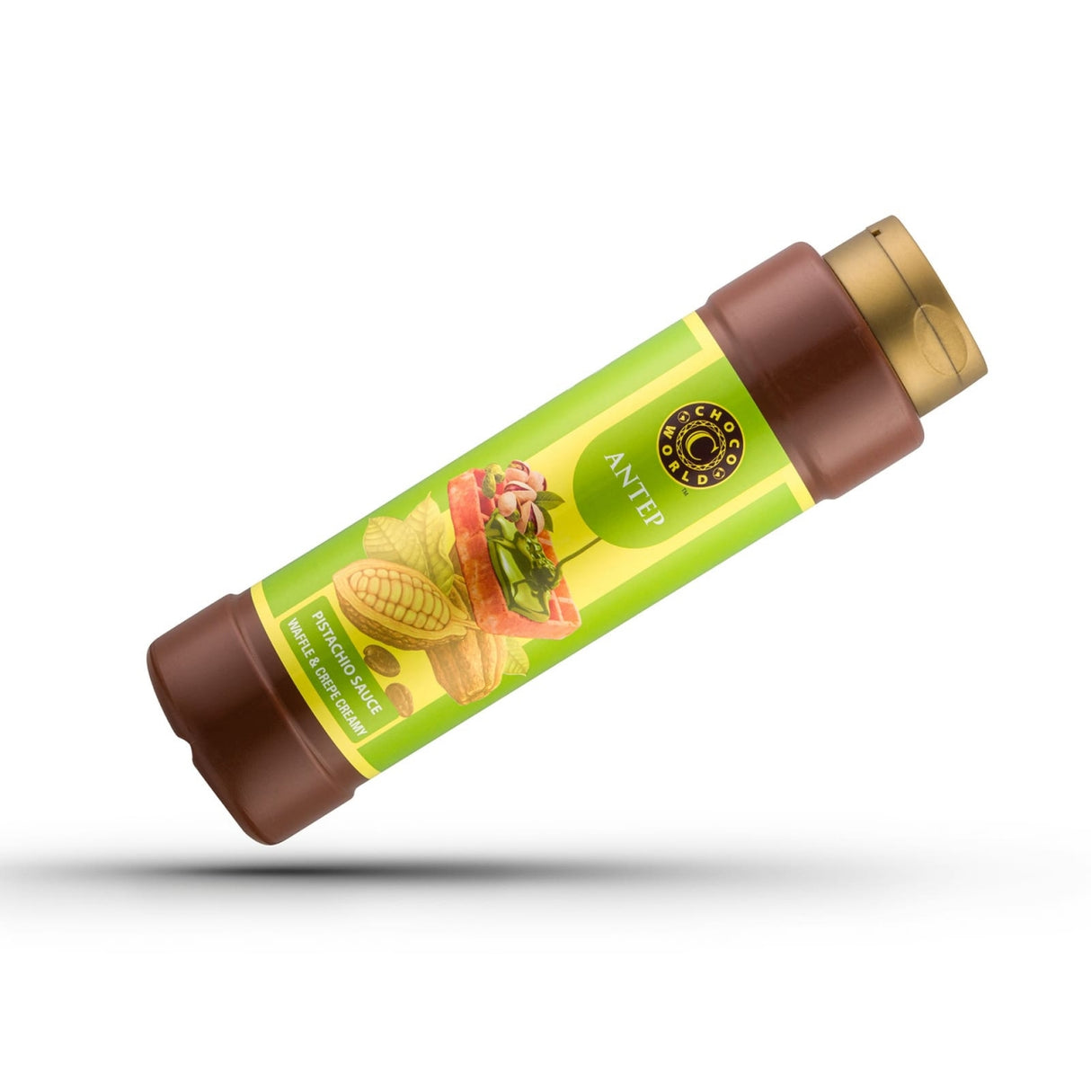 Chocoworld Pistachio Waffle Sauce Bottles | 6 x 800g Case