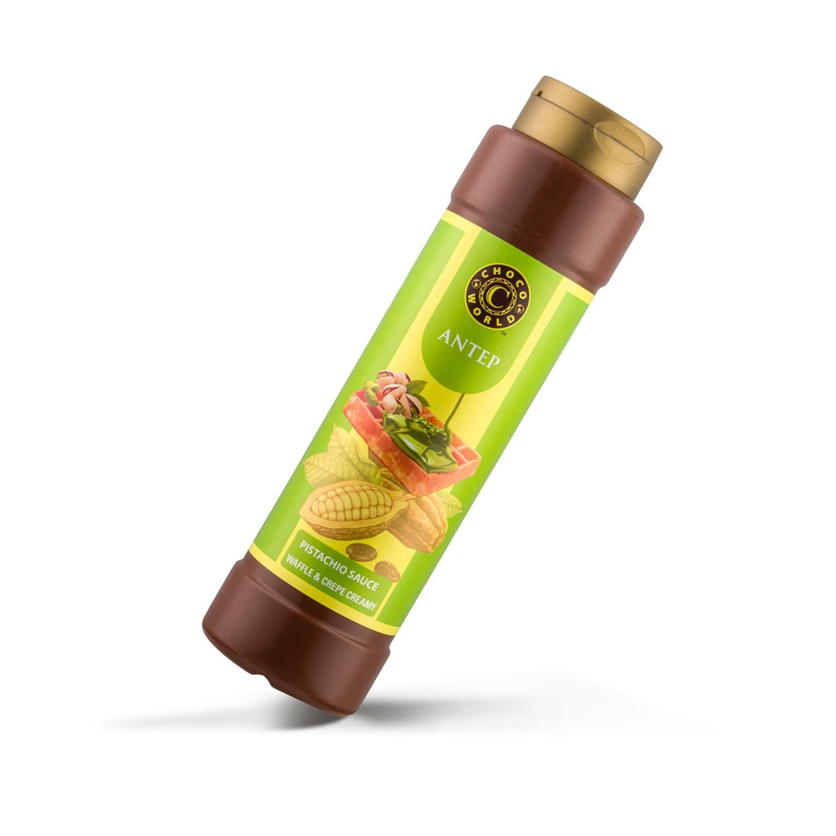 Chocoworld Pistachio Waffle Sauce Bottles | 6 x 800g Case