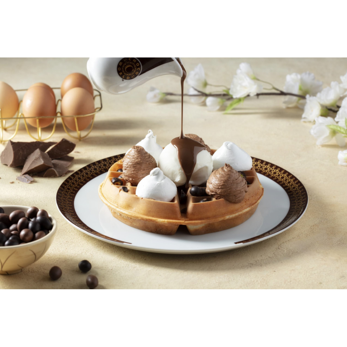 Chocoworld Waffle & Pancake Mix - Bakery Grade | 1kg x 12 pack Case