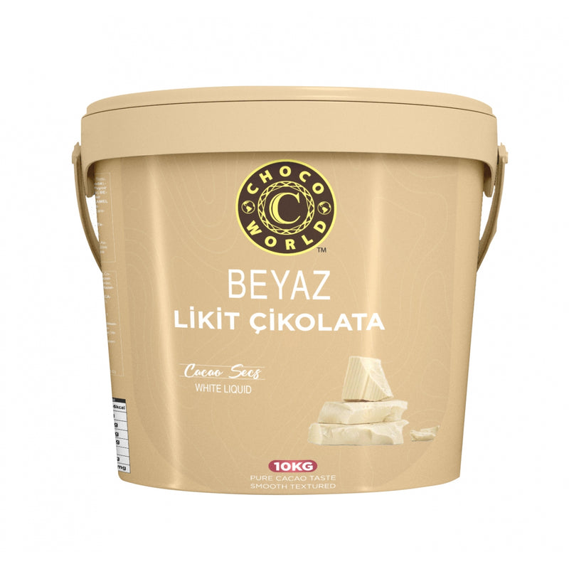 Chocoworld White Liquid Chocolate | 10kg Bulk Pack