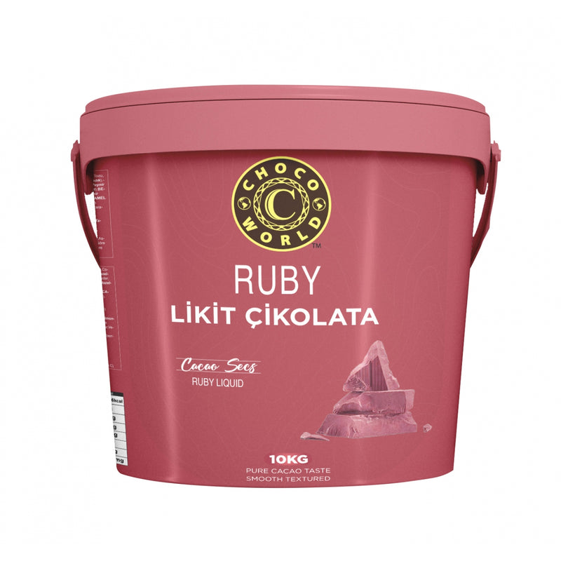 Chocoworld Ruby Liquid Chocolate - Pink Chocolate | 10kg