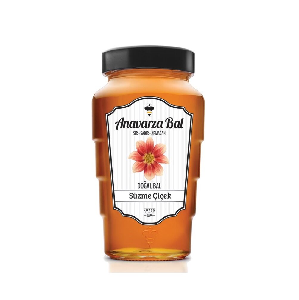 Anavarza Premium Turkish Filtered Flower Honey 850g Jar