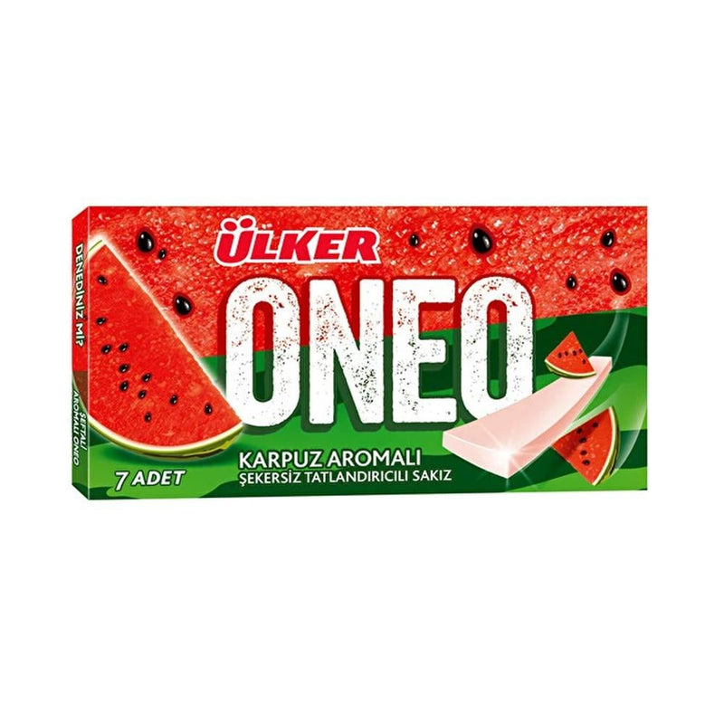 Premium Watermelon Flavored Slim Confectionery - 1 Case - 162 Packs x 14g Each
