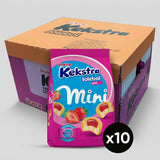 Kekstra Mini Strawberry Cakes in Single Serve Bag - 150g x 10 Bags