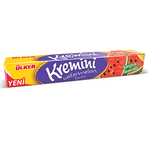 Gourmet Watermelon Soft Toffee Candy - 1 Case - 240 Packs x 44g Each