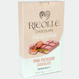 Ricolle Angel Hair Pink Pistachio Chocolate - 150g x 14 Pieces