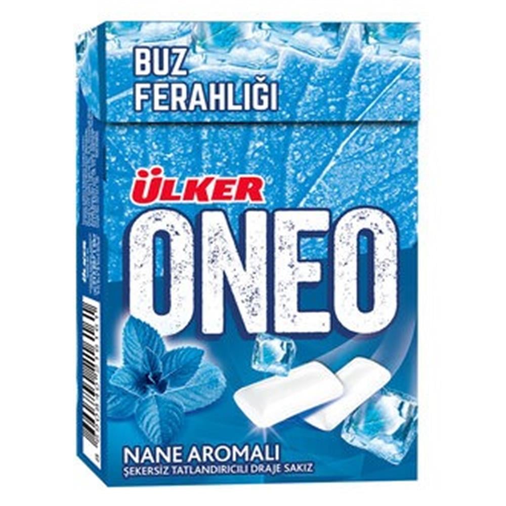 Refreshing Mint Flavored Gum Dragee - 1 Case - 160 Packs x 21g Each