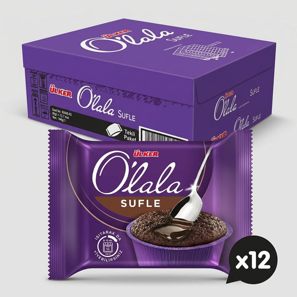 O'lala Chocolate Souffle - 70g x 12 Pieces
