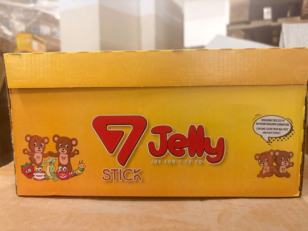 7 Jelly Stick Bears Gummy Candy – 80g (72-Bag Bulk Case) - Aladdin Business