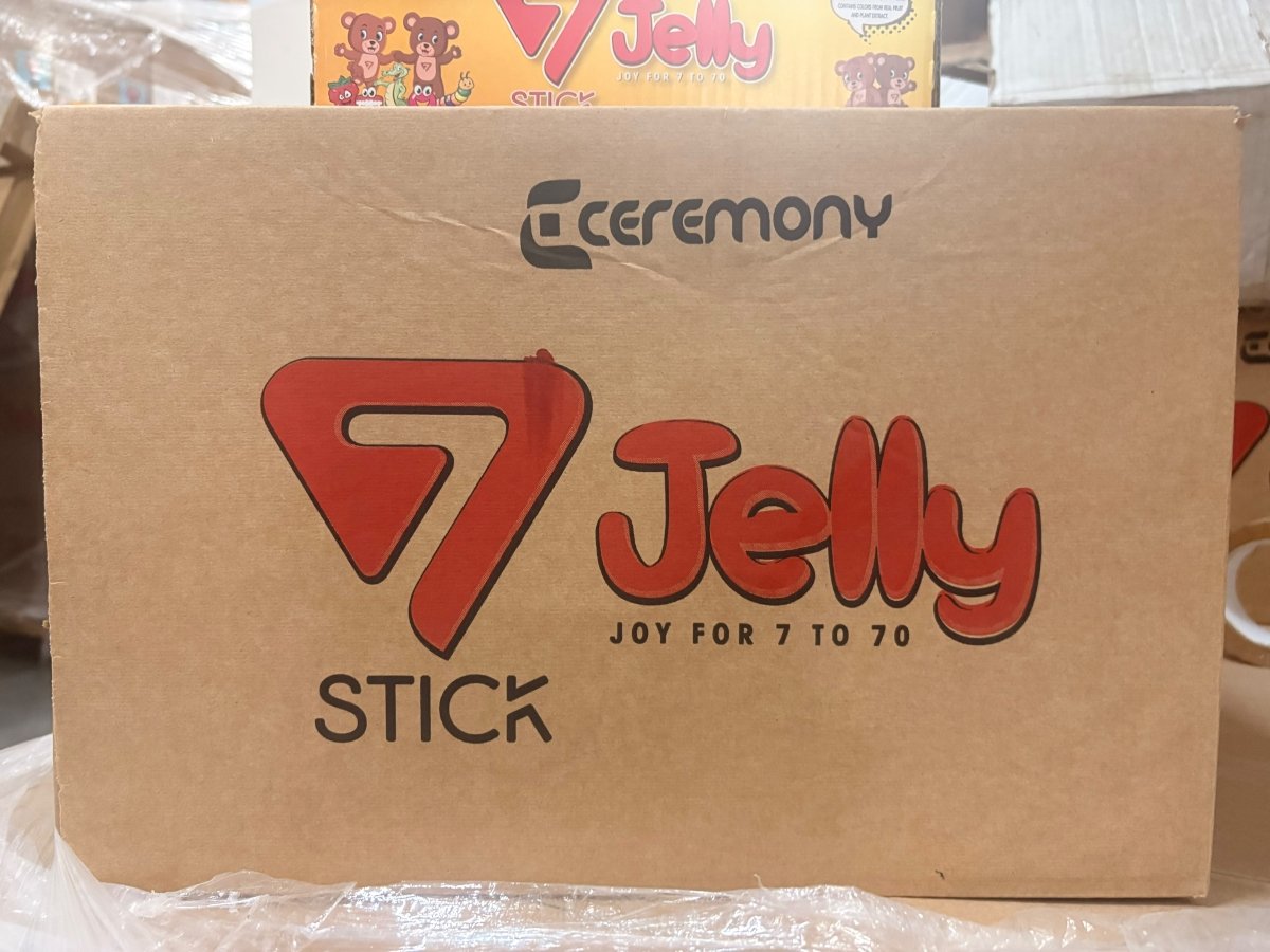 7 Jelly Stick Bears Gummy Candy – 80g (72-Bag Bulk Case) - Aladdin Business