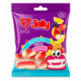 7 Jelly Stick Teeth Gummy Candy – 80g (72-Bag Bulk Case) - Aladdin Business