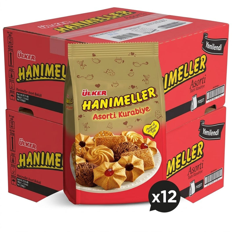 Hanimeller Assorted Cookies Bag - 150g x 12 Bags