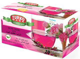 Professional Aromatic Rose Herbal Tea Bags - 20 Count - 24 Packs x 400g