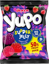 Professional Grade Vitamin Enriched Jelly Chews - 1 Case - 24 Packs x 64g Each