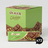 Chocolate Bar with Pistachio - 30g x 72 Pieces