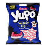Novelty Vampire Tooth Soft Gummy Candy - 1 Case - 24 Packs x 80g Each