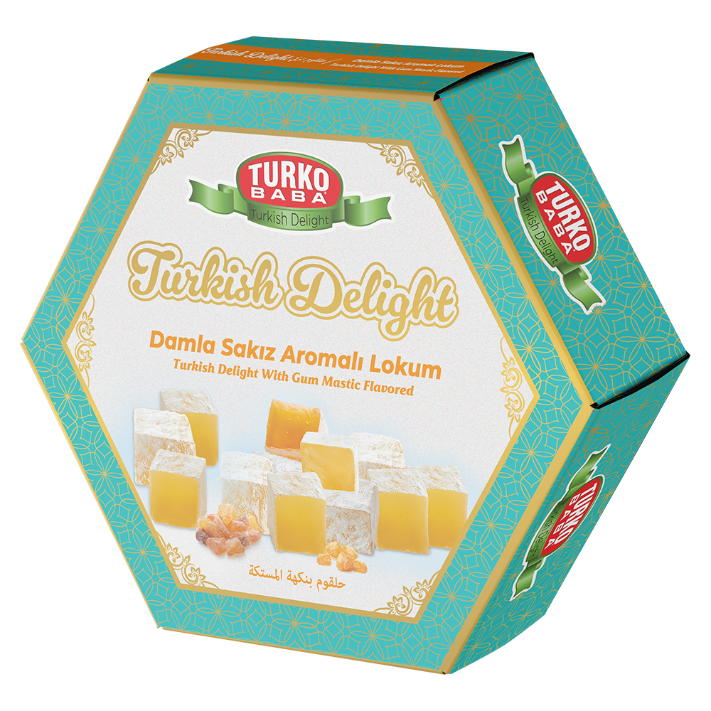 Premium Mastic Flavored Turkish Delight - 16 x 250g