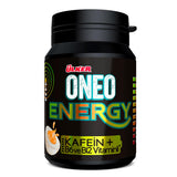 Premium Energy Fruit Flavored Chewing Gum Dragee Bottle - 1 Case - 12 Packs x 44g Each