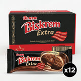 Biskrem Extra Cookies with Chocolate - 184g x 12 Pieces