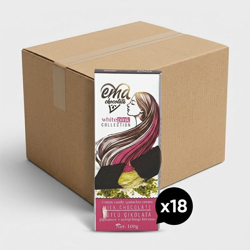 Angel Hair Chocolate with Pistachio & Cotton Candy - 100gr - Aladdin Business