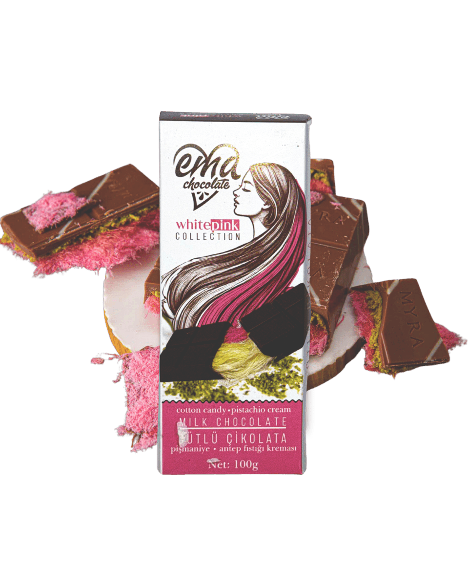 Angel Hair Chocolate with Pistachio & Cotton Candy - 100gr - Aladdin Business